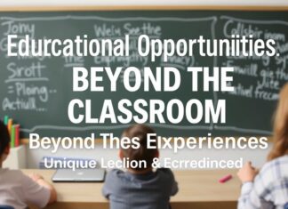 Educational Opportunities Beyond the Classroom: Exploring Unique Learning Experiences Educational Opportunities Beyond the Classroom: Exploring Unique Learning Experiences