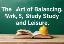The Art of Balancing Work, Study, and Leisure: A Guide for Students The Art of Balancing Work, Study, and Leisure: A Guide for Students