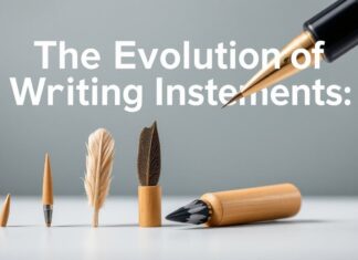 The Evolution of Writing Instruments: From Quills to Digital Styluses The Evolution of Writing Instruments: From Quills to Digital Styluses