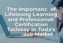 The Importance of Continuous Learning and Professional Certification in Today’s Job Market The Importance of Lifelong Learning and Professional Certification in Today's Job Market