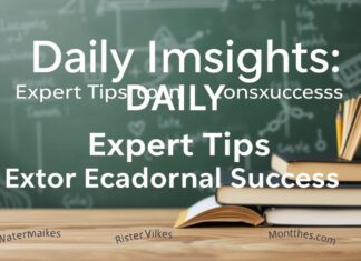 Daily Insights: Expert Tips for Educational Success Daily Insights: Expert Tips for Educational Success