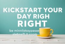 Kickstart Your Day Right: A Beginner’s Guide to Mindful Mornings Kickstart Your Day Right: A Beginner's Guide to Mindful Mornings