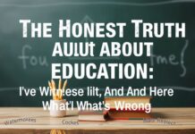 The Honest Truth About Education: I’ve Seen It All, And Here’s What’s Wrong The Honest Truth About Education: I've Witnessed It All, And Here's What's Wrong