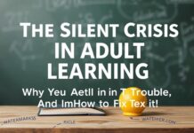 The Quiet Crisis in Adult Education: Why We’re All Screwed (And What to Do About It) The Silent Crisis in Adult Learning: Why We're All in Trouble (And How to Fix It)