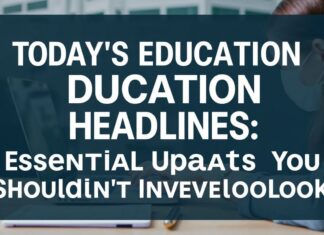 Today’s Education Headlines: Key Updates You Can’t Miss Today's Education Headlines: Essential Updates You Shouldn't Overlook