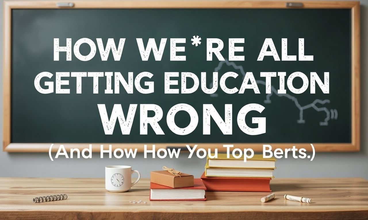 Why We're All Doing Education Wrong (And How to Fix It)